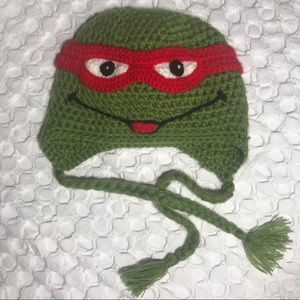 Handmade EUC Ninja Turtles Beanie